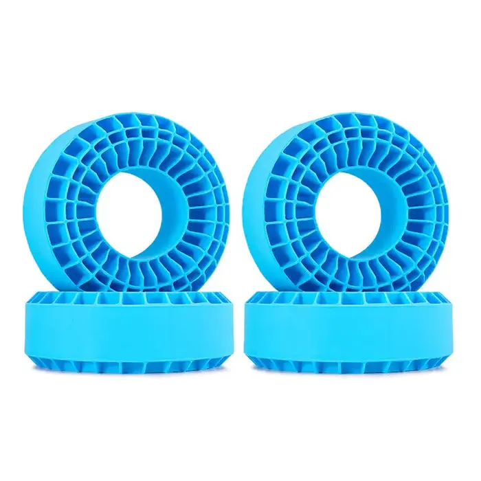 INJORA DGT-1906BL -  1/10 INJORA Silicone Inserts – 1.9" 118–122mm Tires, Blue Medium Firm.
