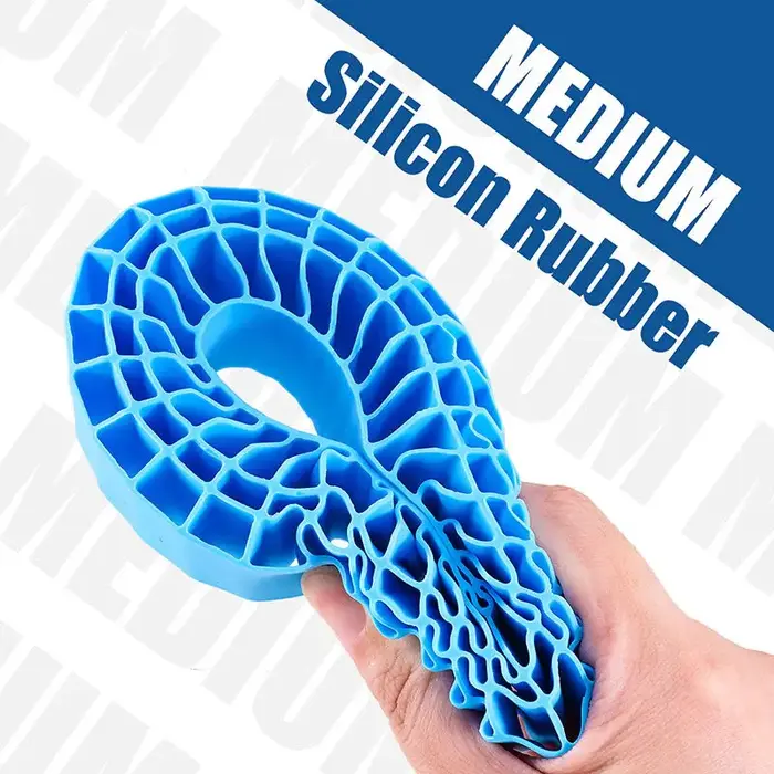 INJORA DGT-1906BL -  1/10 INJORA Silicone Inserts – 1.9" 118–122mm Tires, Blue Medium Firm.