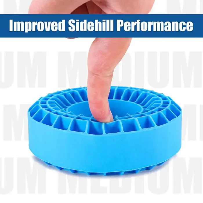 INJORA DGT-1906BL -  1/10 INJORA Silicone Inserts – 1.9" 118–122mm Tires, Blue Medium Firm.