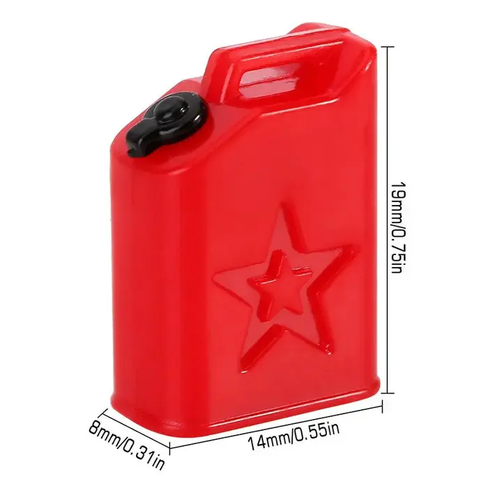 INJORA SCX24-84 - INJORA Mini Fuel Tank Scale Accessories for 1/24 1/18 RC Crawlers