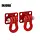 INA-125 - INJORA Metal Tow Hook for 1/24 1/18 RC Crawlers, Red