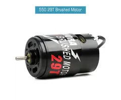 INJORA INJORA 550 3-SLOT Waterproof Brushed Motor 12T 21T 29T 35T 55Tfor 1/10 RC Crawler
