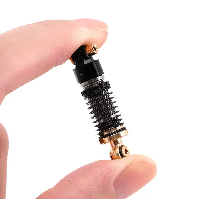 INJORA SCX24-179BR - INJORA Brass Black 40mm Big Bore Oil Shock Absorber for 1/24 SCX24 FCX24M