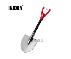 INJORA AX201608040 - INJORA 1pc Mini Metal Shovel, 1/10 Scale Accessories for RC Crawler