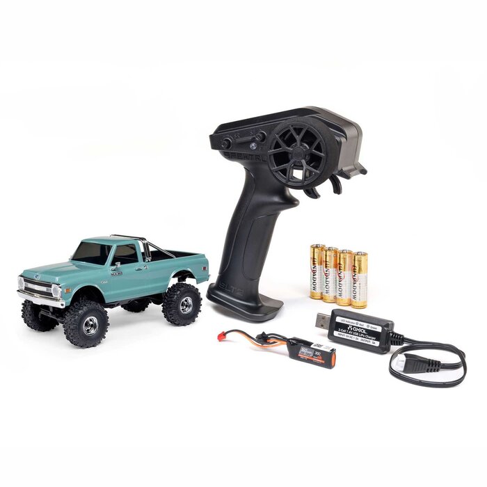 Axial AXI-2260T1 - 1/30 Axial SCX30 Chevrolet K10 (Battery & Charger Included), Green