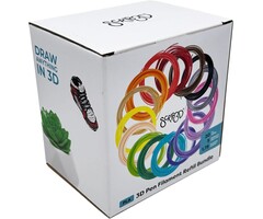 SCRIB3D SCRIB3D-20 - SCRIB3D Pen Filament Refills, 20 Colors, 320 Feet, 1.75mm PLA, Works with SCRIB3D, PIKA3D, MYNT3D and Most Other 3D Printing Pens