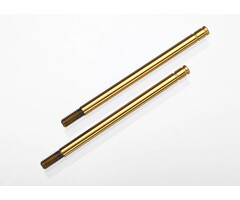 Traxxas 2765T - X-Long TiN-Coated Shock Shafts (2)