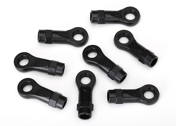 Traxxas 8277 - Rod Ends, Angled 10 Degree, 8pcs