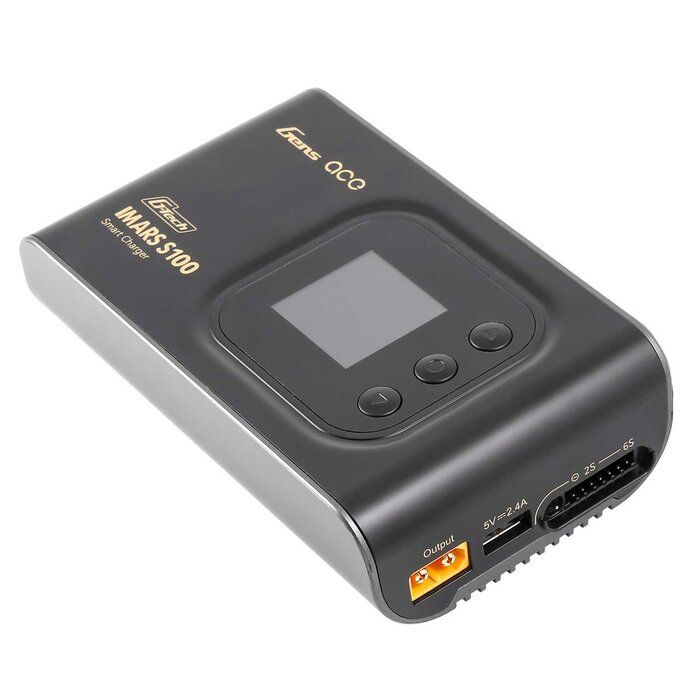 GEAS100-UB - Gens Ace IMars S100 G-Tech AC Balance RC Battery Charger-Black