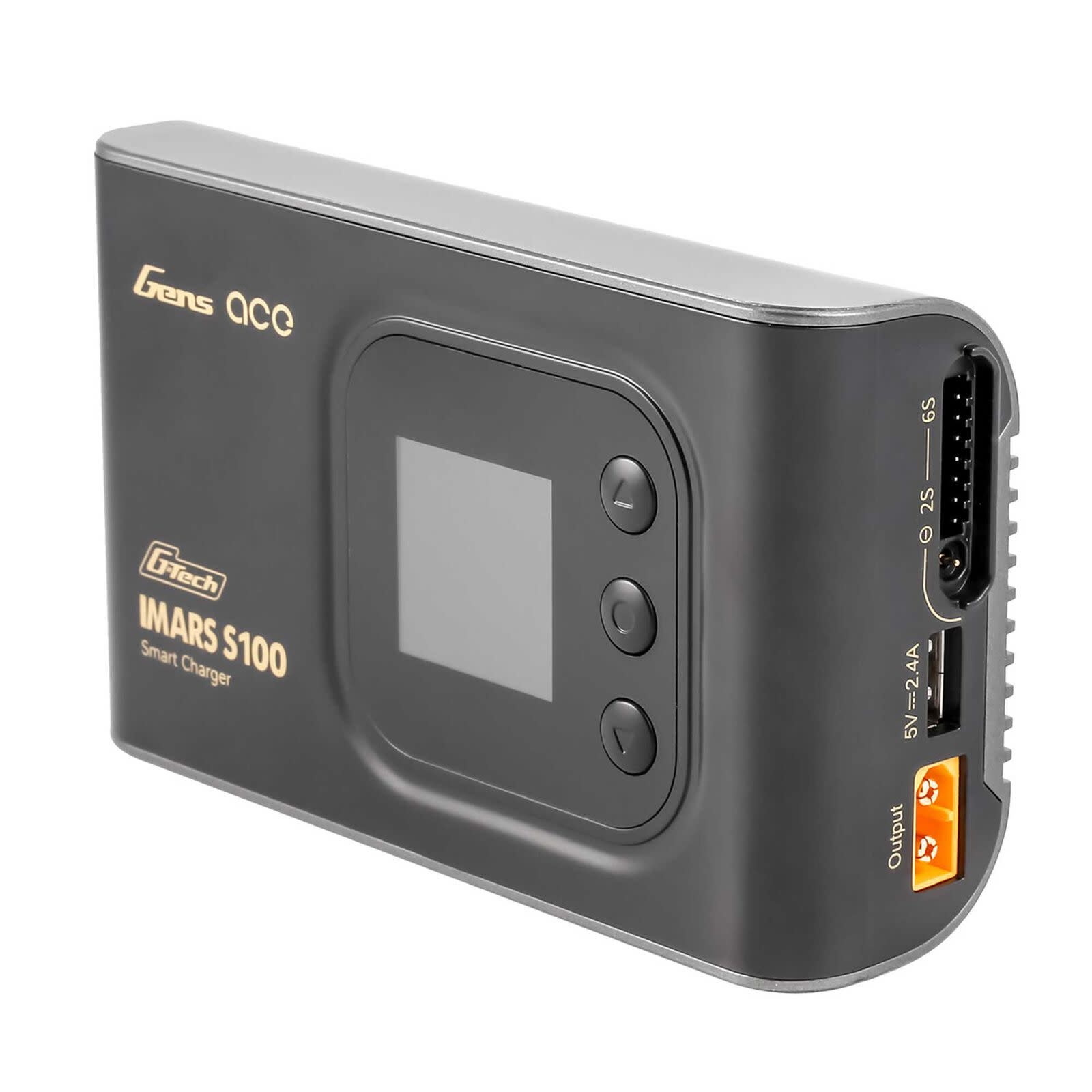 GEAS100-UB - Gens Ace IMars S100 G-Tech AC Balance RC Battery Charger-Black