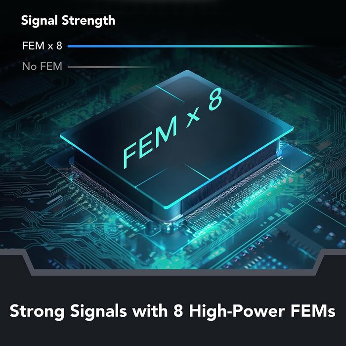 REYEE-AX3200 - Reyee - WiFi 6 Router AX3200 Wireless Router Internet Router, High Speed Smart Router with 8 Omnidirectional Antennas, Dual Band Gigabit Computer Router Mesh Support for Homes up to 3000 Sq. ft. - E5