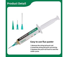 SLDR-FLX-PST - Kaisiking Solder Flux for Soldering, Lead-Free Soldering Flux Paste for Electronics Soldering BGA Repairing