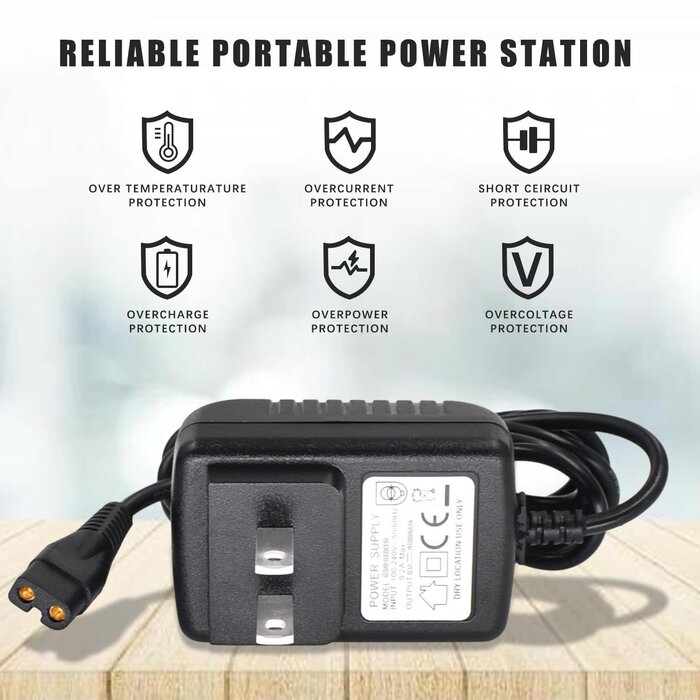 FX870 - BOEEA Replacment Charger for BaByliss PRO Trimmer, 4.5V Power Adapter Compatible with BaByliss Hair Clippers Model PRO FX870 FX788 FX787 FXSSM FX820 FX726 FX825 Shaver Charging Cord