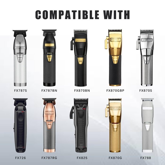 FX870 - BOEEA Replacment Charger for BaByliss PRO Trimmer, 4.5V Power Adapter Compatible with BaByliss Hair Clippers Model PRO FX870 FX788 FX787 FXSSM FX820 FX726 FX825 Shaver Charging Cord