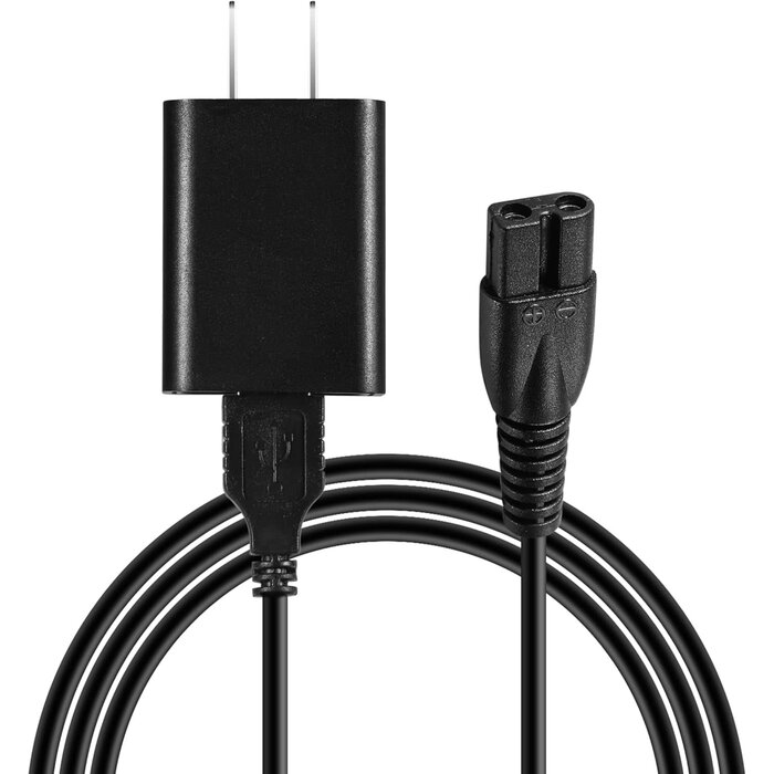 AMULISS-XY-1304-5V2A - Odinxixi 5V 2A Hair Trimmer Charger, USB Charging Adapter Cable, Compatible with AMULISS Hair Trimmer, 5FT/1.5M, Fast Charging, Overvoltage Protection