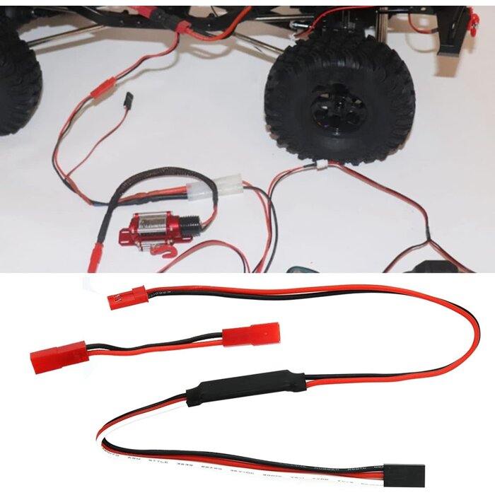 WNCH-ADAPT - VGEBY Universal Parts RC Car Model RC Winch Controller Adapter Plug