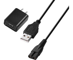 B&H-XY-1304-5V2A - Odinxixi Bell and Howell Vacutrim Beard Trimmer Charger Charging Cord Compatible with Bell+Howell Vacutrim Beard Trimmer Charger Cord
