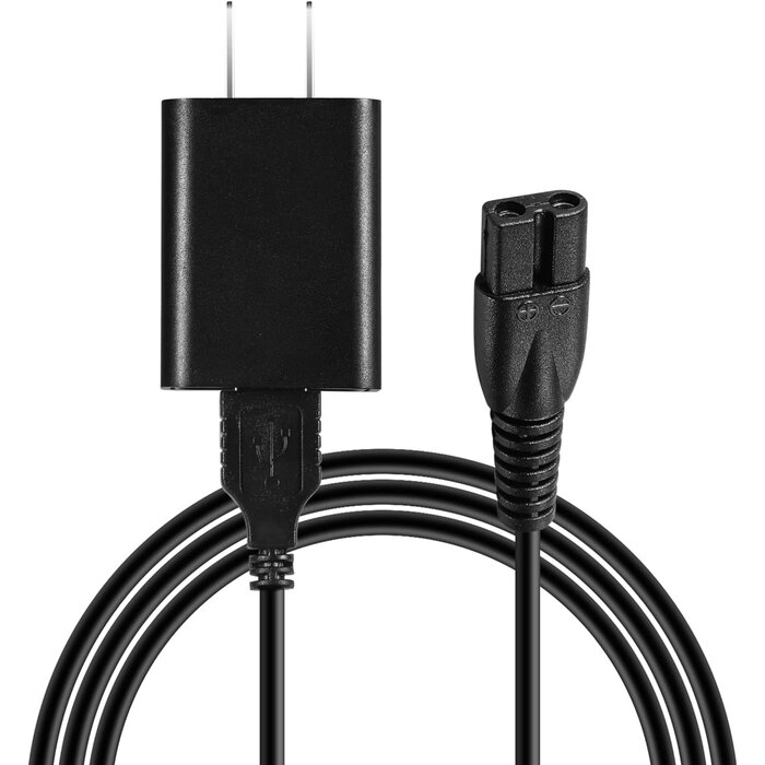 B&H-XY-1304-5V2A - Odinxixi Bell and Howell Vacutrim Beard Trimmer Charger Charging Cord Compatible with Bell+Howell Vacutrim Beard Trimmer Charger Cord
