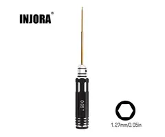 INJORA SCX24-14 - INJORA 0.05" 1.27mm Hex Screwdriver Tool for Axial SCX24 AX24 SCX30