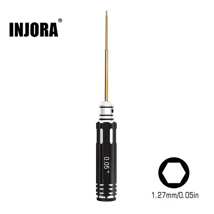 INJORA SCX24-14 - INJORA 0.05" 1.27mm Hex Screwdriver Tool for Axial SCX24 AX24 SCX30