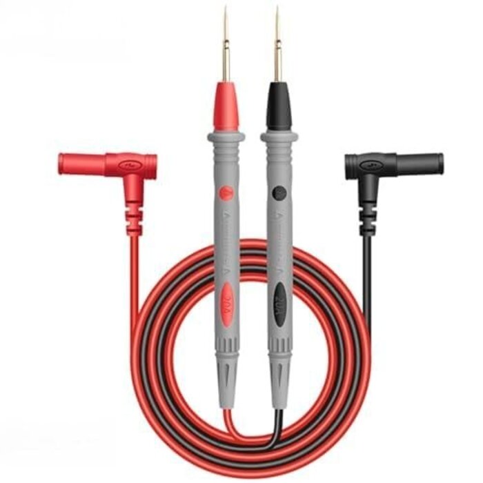 TEST-LEADS-BANANA - CNHIDEE Test leads 1000V 20A Ultra-Sharp Gold-Plated Test Probe Lead for Multimeter Meter Test lead, 40.5 inch / 103 cm, multimeter test leads for Fluke/AstroAI/INNOVA/Klein Multimeter Electronic Clamp tester