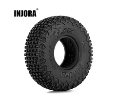 INJORA T7021 - INJORA 0.7" 40x14mm XHX Pin Tires for 1/30 SCX30 4 pcs