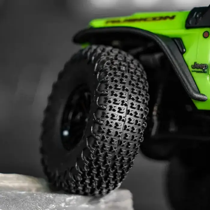 INJORA T7021 - INJORA 0.7" 40x14mm XHX Pin Tires for 1/30 SCX30 4 pcs