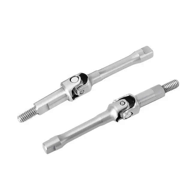 INJORA SCX30-13FR - INJORA Stainless Steel Axle Shafts Front and Rear for 1/30 SCX30