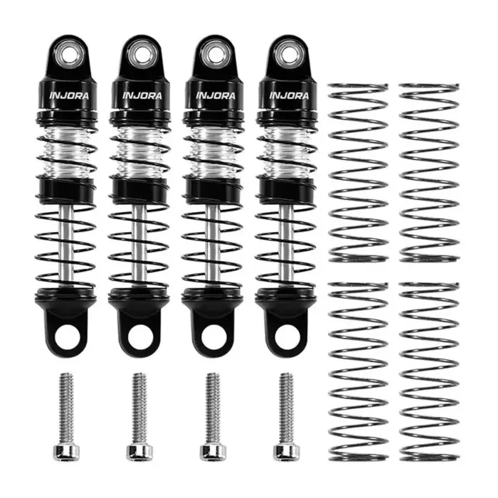 INJORA SCX30-08BS - INJORA 26mm Aluminum Oil Shocks for 1/30 Axial SCX30