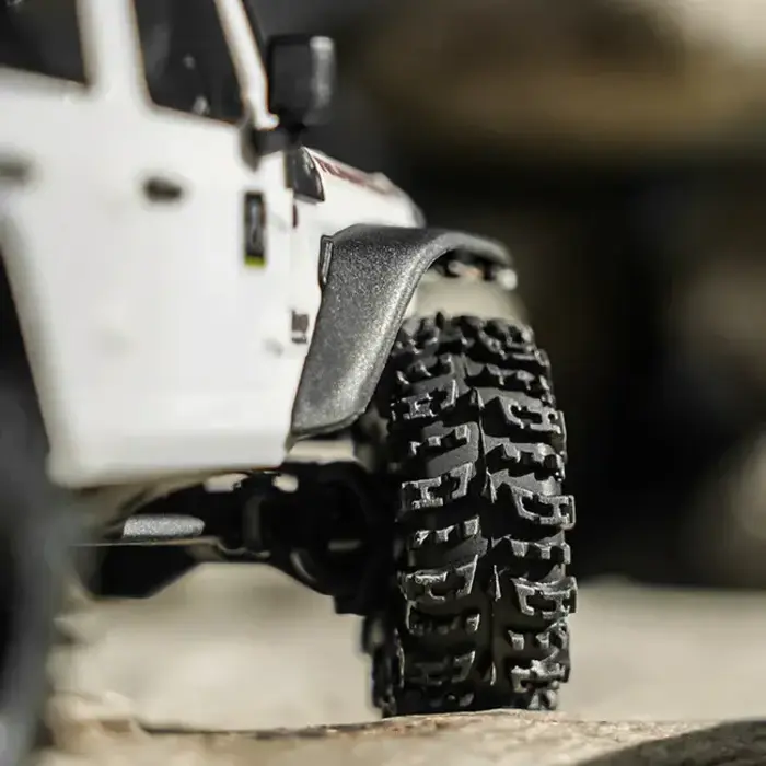 INJORA T7019 - INJORA 0.7" 36x14mm Swamp Claw Tires for 1/30 SCX30  4 pcs