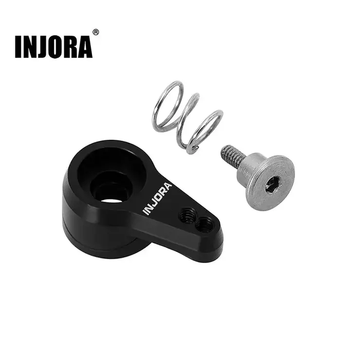 INJORA SCX30-09BK - INJORA Aluminum Servo Saver for 1/30 SCX30