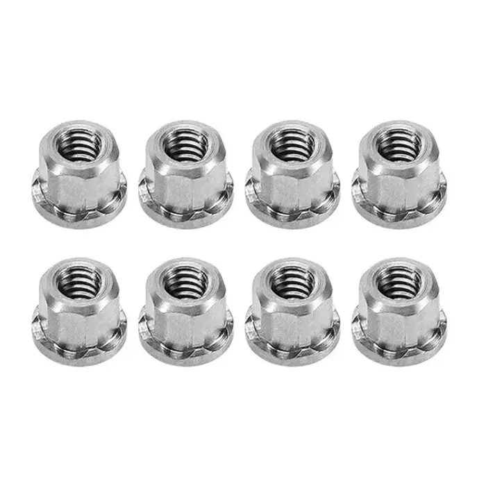 INJORA SCX30-12-8 - INJORA M2 Stainless Steel Nuts for 1/30 SCX30
