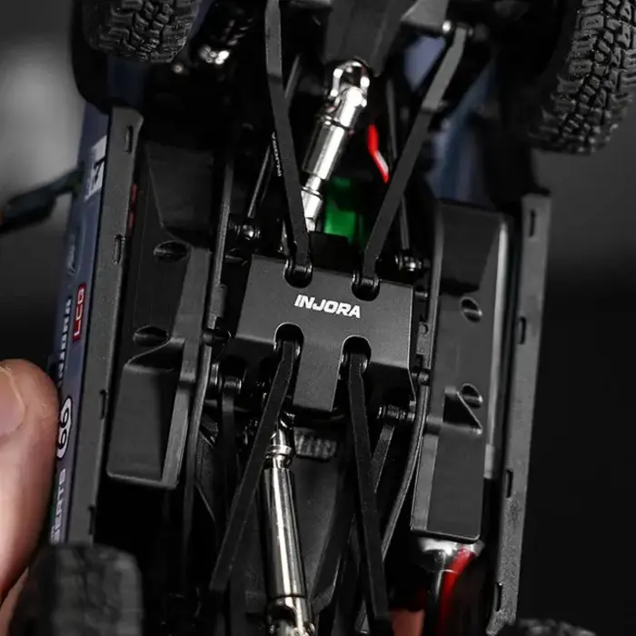 INJORA SCX30-06BK - INJORA Aluminum Skid Plate for 1/30 Axial SCX30