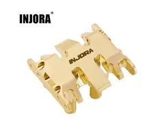 INJORA SCX30-06BR - INJORA Brass Skid Plate for 1/30 Axial SCX30