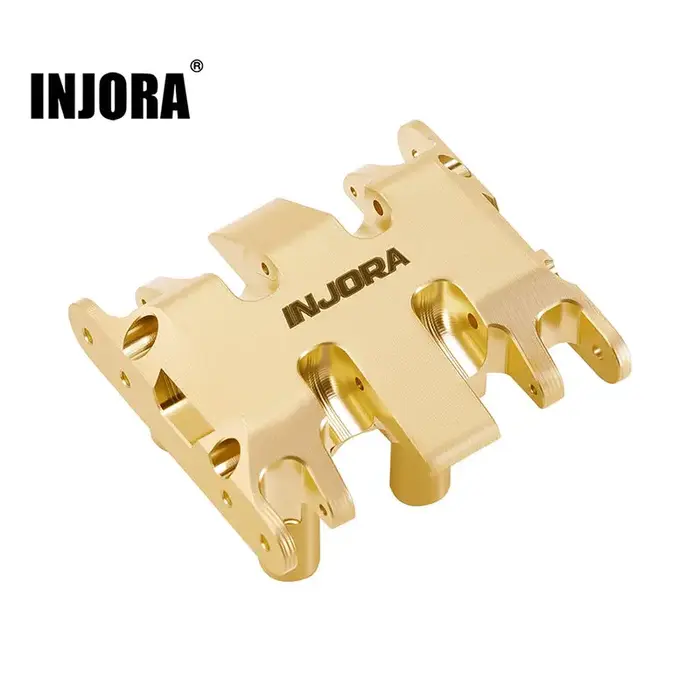INJORA SCX30-06BR - INJORA Brass Skid Plate for 1/30 Axial SCX30
