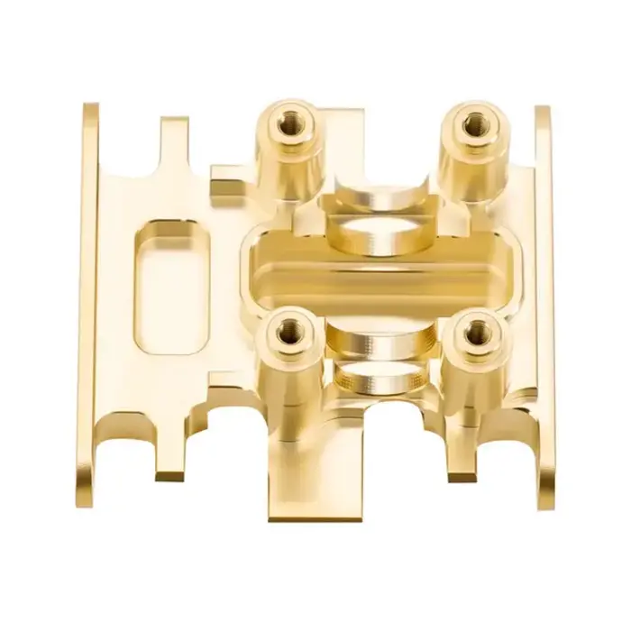 INJORA SCX30-06BR - INJORA Brass Skid Plate for 1/30 Axial SCX30