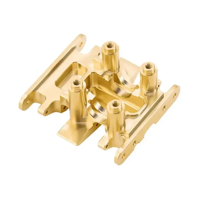 INJORA SCX30-06BR - INJORA Brass Skid Plate for 1/30 Axial SCX30