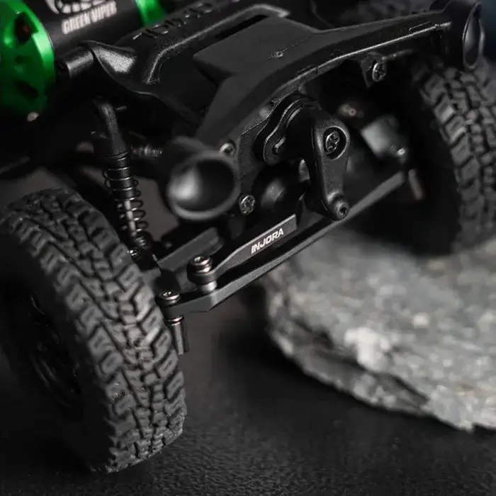 INJORA SCX30-05BK - INJORA Black Brass Steering Links for 1/30 Axial SCX30