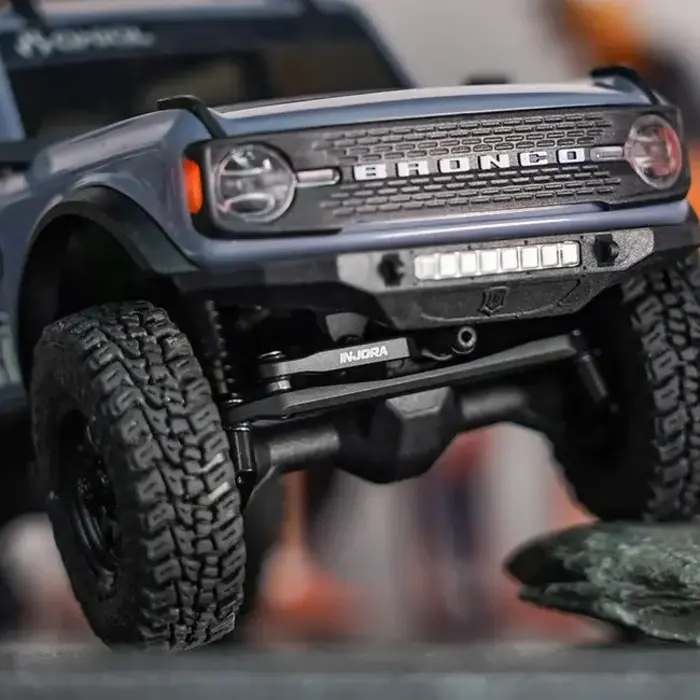 INJORA SCX30-05BK - INJORA Black Brass Steering Links for 1/30 Axial SCX30