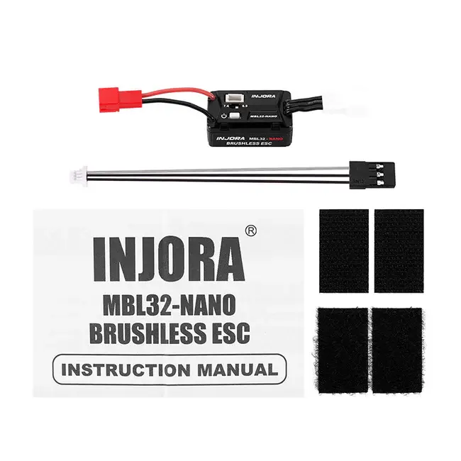 INJORA MBL32-NANO - INJORA MBL32-NANO Brushless ESC for 1/30 Axial SCX30