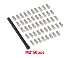 INJORA WH-08-50M2 - INJORA M2  Metal Screws for INJORA 1.9" 2.2" Beadlock Wheel Rims