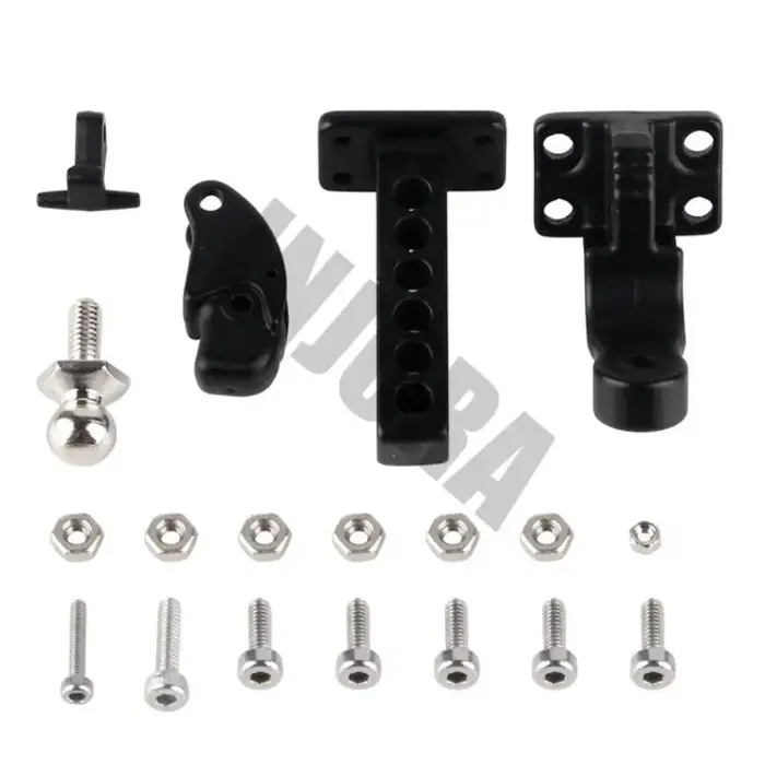 INJORA DG-A04-A - INJORA Metal Trailer Tow Hitch Hook for 1/10 RC Crawler