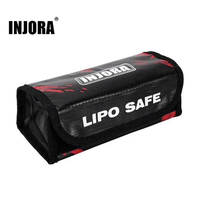 INJORA INA-115 - INJORA LiPo Battery Safe Bag Storage Pouch 185 x 75 x 65mm