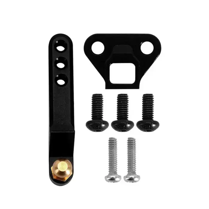 INJORA 4M-91 - INJORA Adjustable Aluminum Trailer Tow Hitch With Brass Ball for 1/18 TRX4M