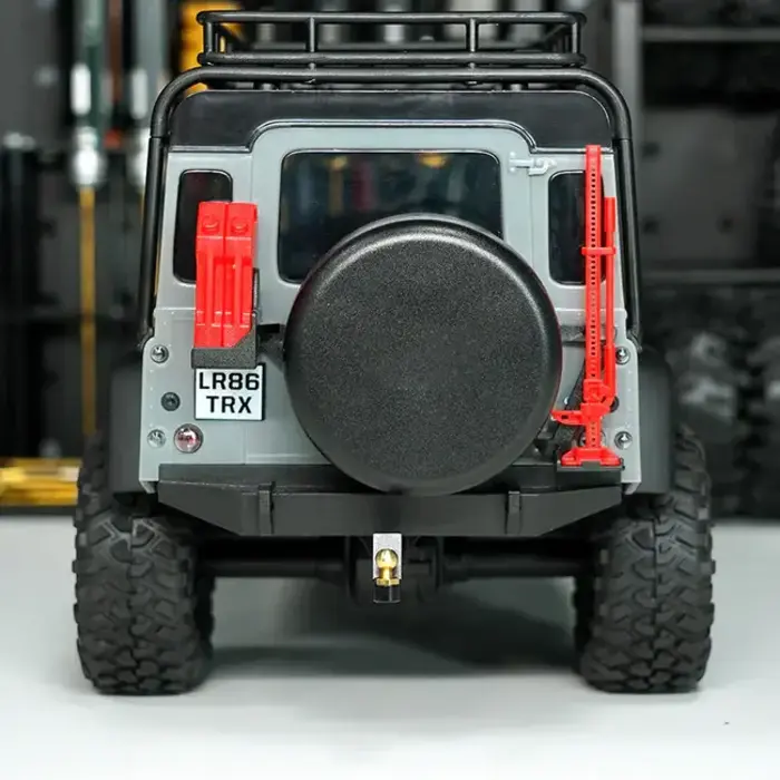 INJORA 4M-91 - INJORA Adjustable Aluminum Trailer Tow Hitch With Brass Ball for 1/18 TRX4M