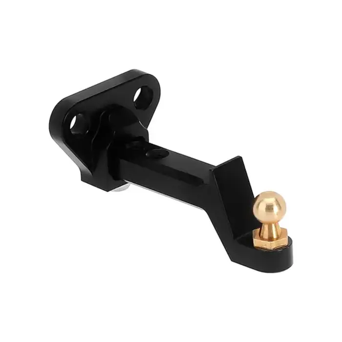 INJORA 4M-91 - INJORA Adjustable Aluminum Trailer Tow Hitch With Brass Ball for 1/18 TRX4M
