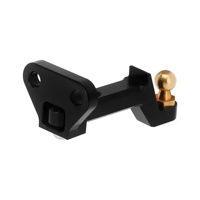INJORA 4M-91 - INJORA Adjustable Aluminum Trailer Tow Hitch With Brass Ball for 1/18 TRX4M