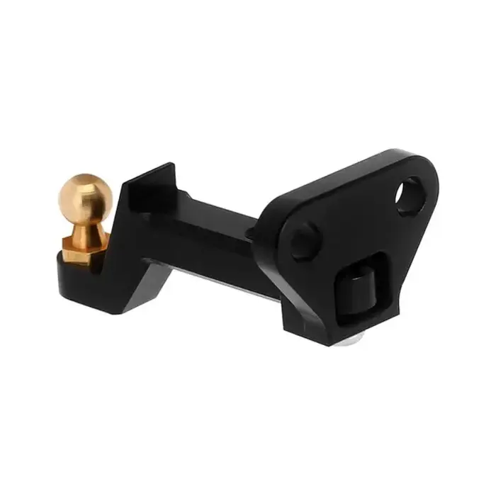 INJORA 4M-91 - INJORA Adjustable Aluminum Trailer Tow Hitch With Brass Ball for 1/18 TRX4M