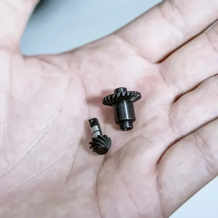 INJORA 4M-10-22T -INJORA 22T/12T 9% Overdrive  Alloy Steel Helical Gears for 1/18 TRX4M