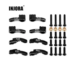 INJORA 4M-33 - INJORA CNC Aluminum Flex Blades Suspension Travel Extension for 1/18 TRX4M Defender Bronco (4M-33)